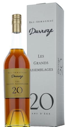 Francis Darroze Bas Armagnac Les Grands Assemblages 20 metų