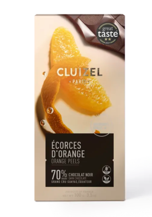 Michel Cluizel šokoladas Écorges D'orange 70 % 70 g