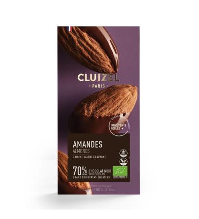 Michel Cluizel šokoladas Amandes 70 % 70 g