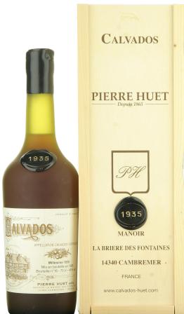 Pierre Huet  Millesime 1935 Calvados AOC