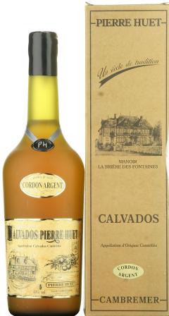 Pierre Huet Cordon Argent Calvados  AOC