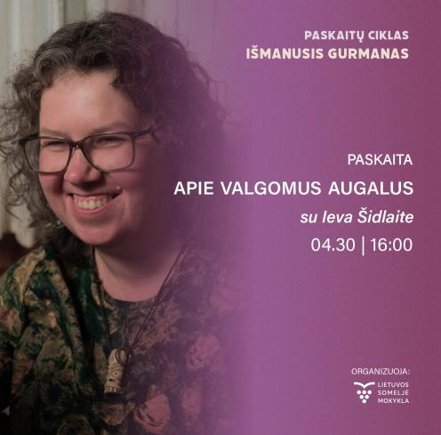 Apie laukinius valgomus augalus mieste.