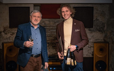 Muzikos ir vyno derinimo sesija