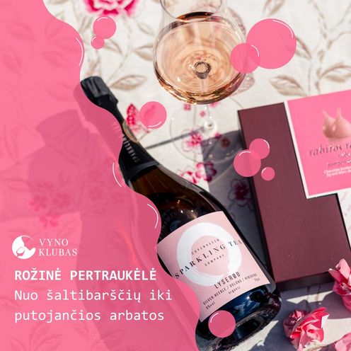 Rožinė pertraukėlė. Nuo šaltibarščių iki putojančios arbatos