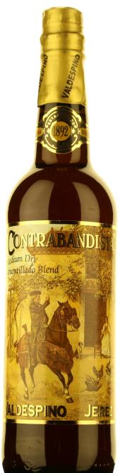 Bodegas Valdespino Contrabandista Amontillado Medrium Dry Jerez DO