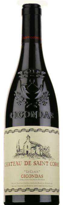 Chateau de Saint Cosme Le Claux Gigondas AOP 2018