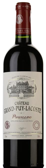 Château Grand-Puy-Lacoste Pauillac Grand Cru Classe AOC 2018 