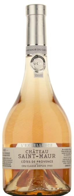 Château Saint-Maur L'Excellence Rose Cru Classé Côtes de Provence  AOP 2020 