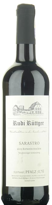 Rudi Ruttger Sarastro Rotwein Trocken 