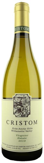 Cristom Estate Viognier Eola-Amity Hills Willamette Valley Oregon 2019 