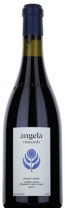 Angela Vineyards Pinot Noir Yamhill - Carlton Oregon 2017 