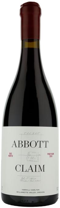 Abbott Claim Due North Pinot Noir Yamhill - Carlton Oregon 2018