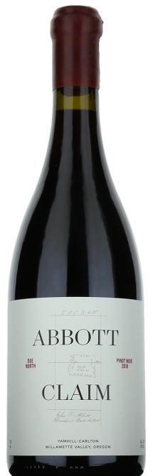 Abbott Claim Due North Pinot Noir Yamhill - Carlton Oregon 2018