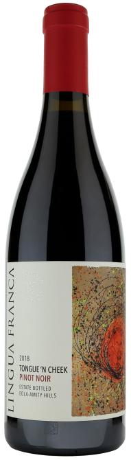 Lingua Franca Tongue'n Cheek Pinot Noir Eola-Amity Hills Oregon 2018 