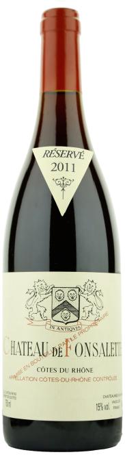 Chateau de Fonsalette Reserve Cotes du Rhone AOC 2011