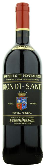 Biondi Santi Tenuta Greppo Riserva Brunello di Montalcino DOCG 2004 