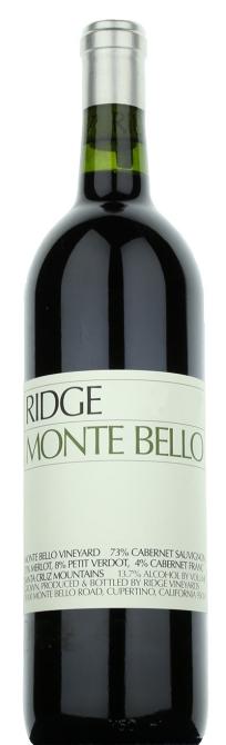 Ridge Monte Bello Cabernet Sauvignon 2019