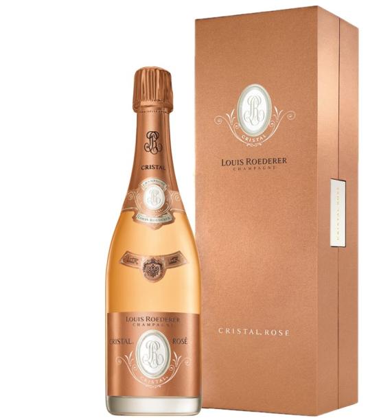Champagne Louis Roederer Cristal Rose (gift box) 2014 