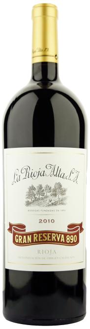 La Rioja Alta Gran Reserva 890 Rioja DOCa 2010 1,5L