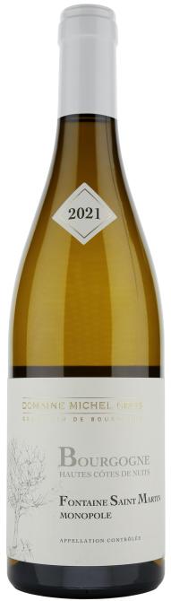 Michel Gros Fontaine St Martin Hautes-Côtes Nuits Blanc AOC 2021
