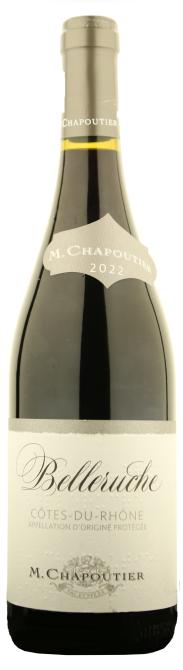 M. Chapoutier Belleruche  Rouge Côtes du Rhône AOC 2022