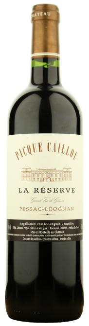 Château Picque Caillou La Reserve Rouge Pessac-Leognan AOC 2021 