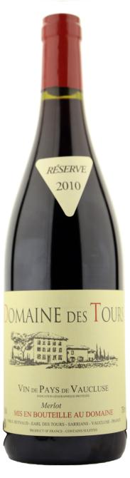 Rayas - Domaine des Tours Merlot Vin de Pays de Vaucluse IGP 2010 