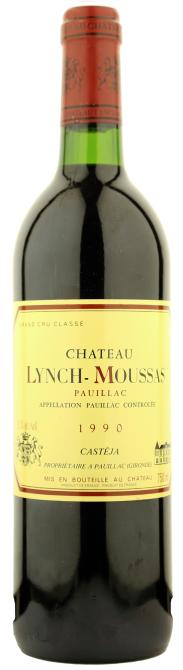 Château Lynch-Moussas Pauillac AOC 1990 