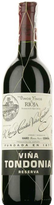 López de Heredia Viña Tondonia Reserva Rioja DOC 2012