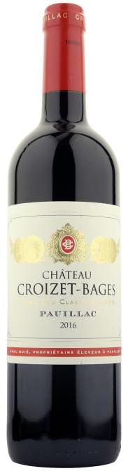 Chateau Croizet Bages Pauillac AOC 2016