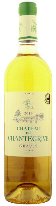 Chateau de Chantegrive Graves Blanc AOC 2016 0,75L 13%