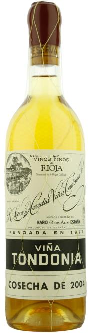 López de Heredia Viña Tondonia Blanco Gran Reserva Rioja 2004 