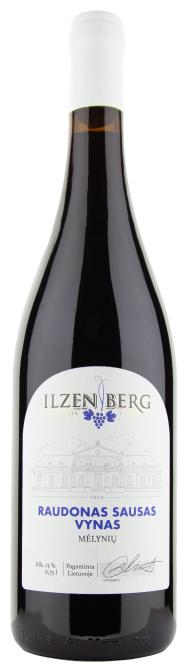 Ilzenbergo dvaro raudonasis sausas mėlynių vynas