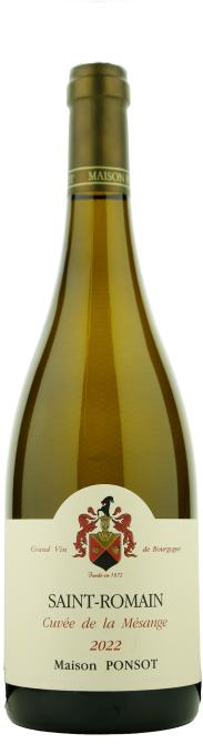 Domaine Ponsot Cuvee de la Mesange Saint Romain Blanc AOC 2021