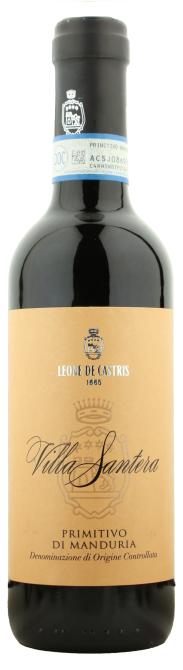 Leone de Castris Villa Santera Primitivo di Manduria DOC 2022 0,375L 