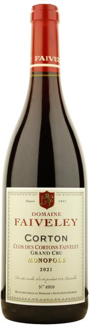 Domaine Faiveley Corton Clos des Cortons Faiveley Grand Cru 2021 