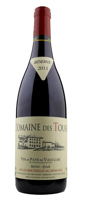 Rayas Domaine des Tours Merlot Syrah Vin de Pays de Vaucluse 2011