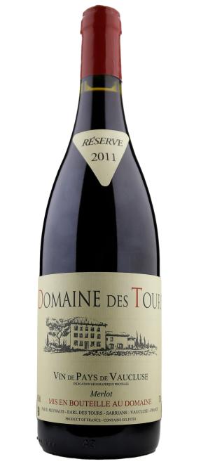 Rayas Domaine des Tours Merlot Vin de Pays de Vaucluse IGP 2011