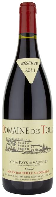 Rayas Domaine des Tours Merlot Vin de Pays de Vaucluse IGP 2011