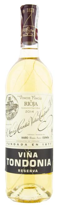 Lopez de Heredia Vina Tondonia Blanco Reserva Rioja 2014 