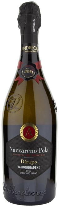 Andreola Nazzareno Pola Etichetta del Fondatore Dirupo Valdobbiadene Superiore Rive di Santo Stefano Extra Dry  