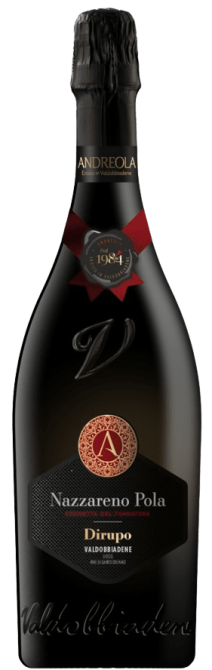 Andreola Nazzareno Pola Etichetta del Fondatore Dirupo Valdobbiadene Superiore Rive di Santo Stefano Extra Dry  