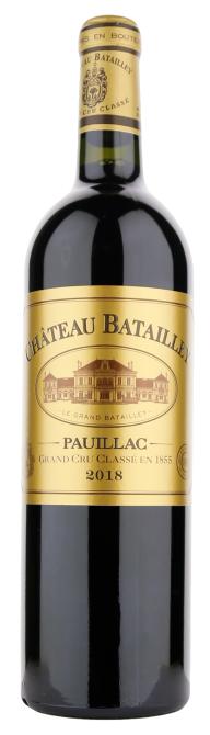 Chateau Batailley Pauillac 5eme Grand Cru Classe 2018
