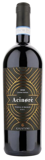 Giustini Acinorè  Limited Edition Primitivo Manduria 2023 
