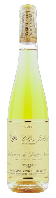 Zind Humbrecht Pinot Gris Clos Jebsal Selection de Grains Nobles Alsace BIO 2016 0,375L