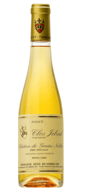 Zind Humbrecht Pinot Gris Clos Jebsal Selection de Grains Nobles Alsace BIO 2016 0,375L