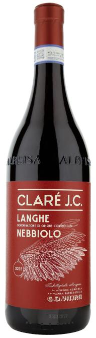 G. D. Vajra Langhe Nebbiolo Clare J.C. 2025 