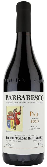 Produttori del Barbaresco Barbaresco Riserva Pajé 2020 