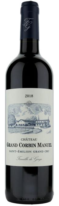 Chateau Grand Corbin Manuel Saint-Emilion Grand Cru 2018