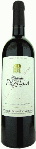 Chateau Pezilla Eleve en Fut de Chene Cotes Du Roussillon Villages AOC 2011